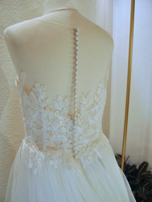 Ansicht Detail: Brautkleid von Luna Novias in Größe 42