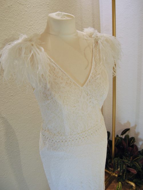 Ansicht Detail: Brautkleid von Luna Novias in Größe 40