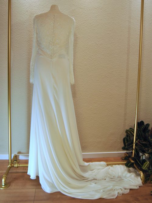 Ansicht hinten: Brautkleid von Rosa Clara in Größe 36