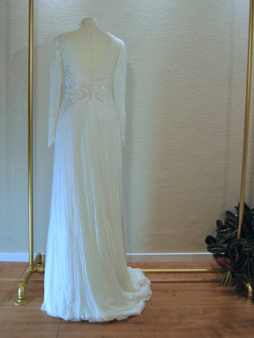 Ansicht hinten: Brautkleid von Rosa Clara in Größe 38