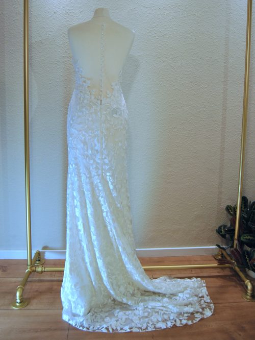 Ansicht hinten: Brautkleid von Rosa Clara in Größe 40