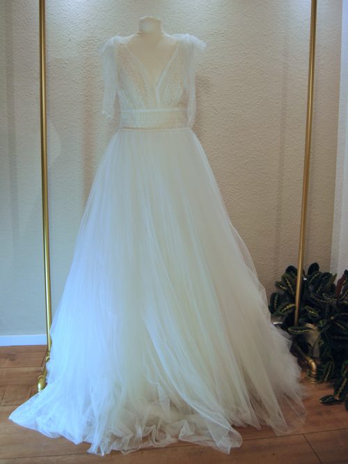 Ansicht vorne: Brautkleid von Rosa Clara in Größe 42