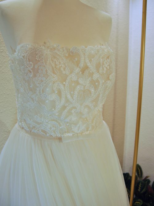 Ansicht Detail: Brautkleid von Luna Novias in Größe 42