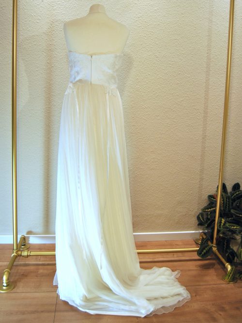 Ansicht hinten: Brautkleid von kisui Berlin in Größe 40