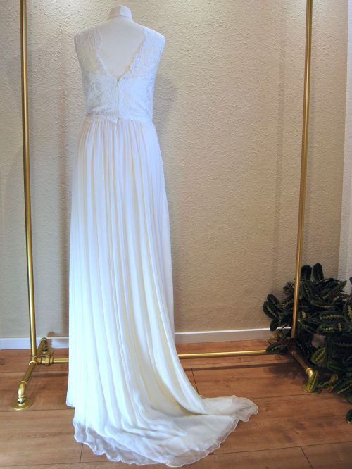 Ansicht hinten: Brautkleid von kisui Berlin in Größe 40